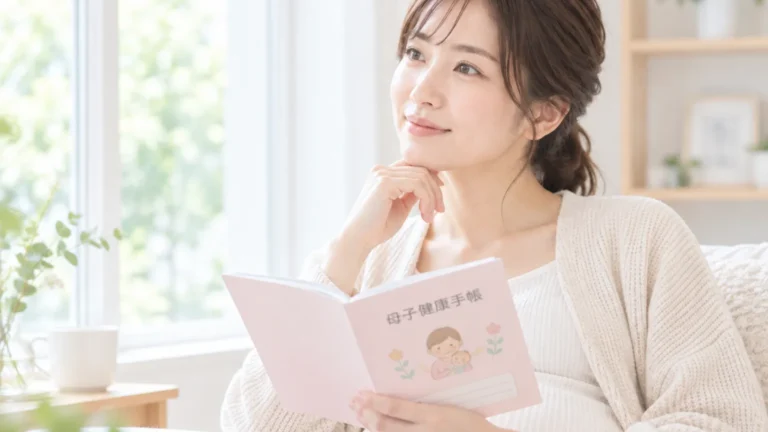 出生前検査を受けるかどうか考えている妊婦のイメージ